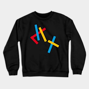 Building Brick - Minimal Abstract Crewneck Sweatshirt